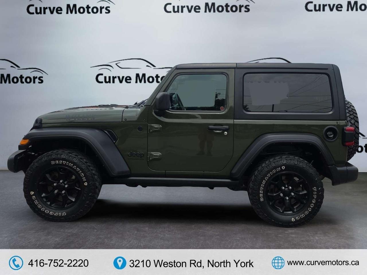 2022 Jeep Wrangler Willys 4x4 * 1 OWNER / BLIND SPOT ASSIST / CARPLAY / CAMERA / LED Photo