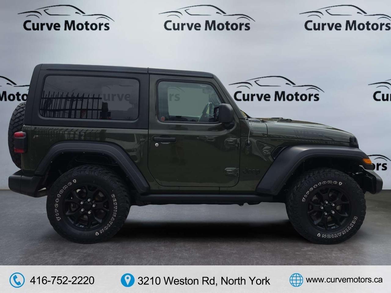 2022 Jeep Wrangler Willys 4x4 * 1 OWNER / BLIND SPOT ASSIST / CARPLAY / CAMERA / LED Photo