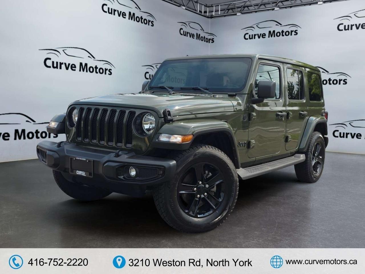 2022 Jeep Wrangler Unlimited Sahara Altitude SKY ONE-TUCH ROOF TOP * 1 OWNER / ALPINE SOUND Photo2