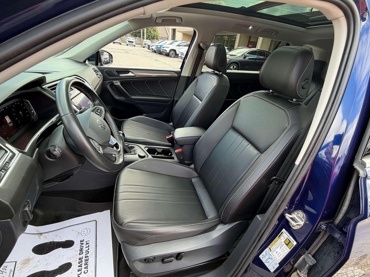 2022 Volkswagen Tiguan COMFORTLINE/LEATHER/PWR ROOF/CALL NAPANEE Photo