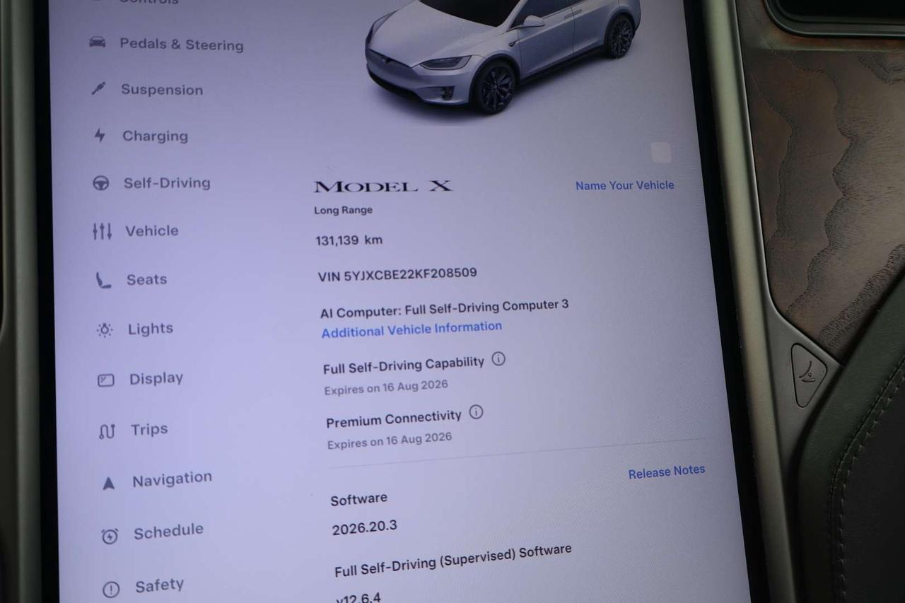 2019 Tesla Model X LONG RANGE AWD NO ACCIDENT 6 PASSENGER Photo