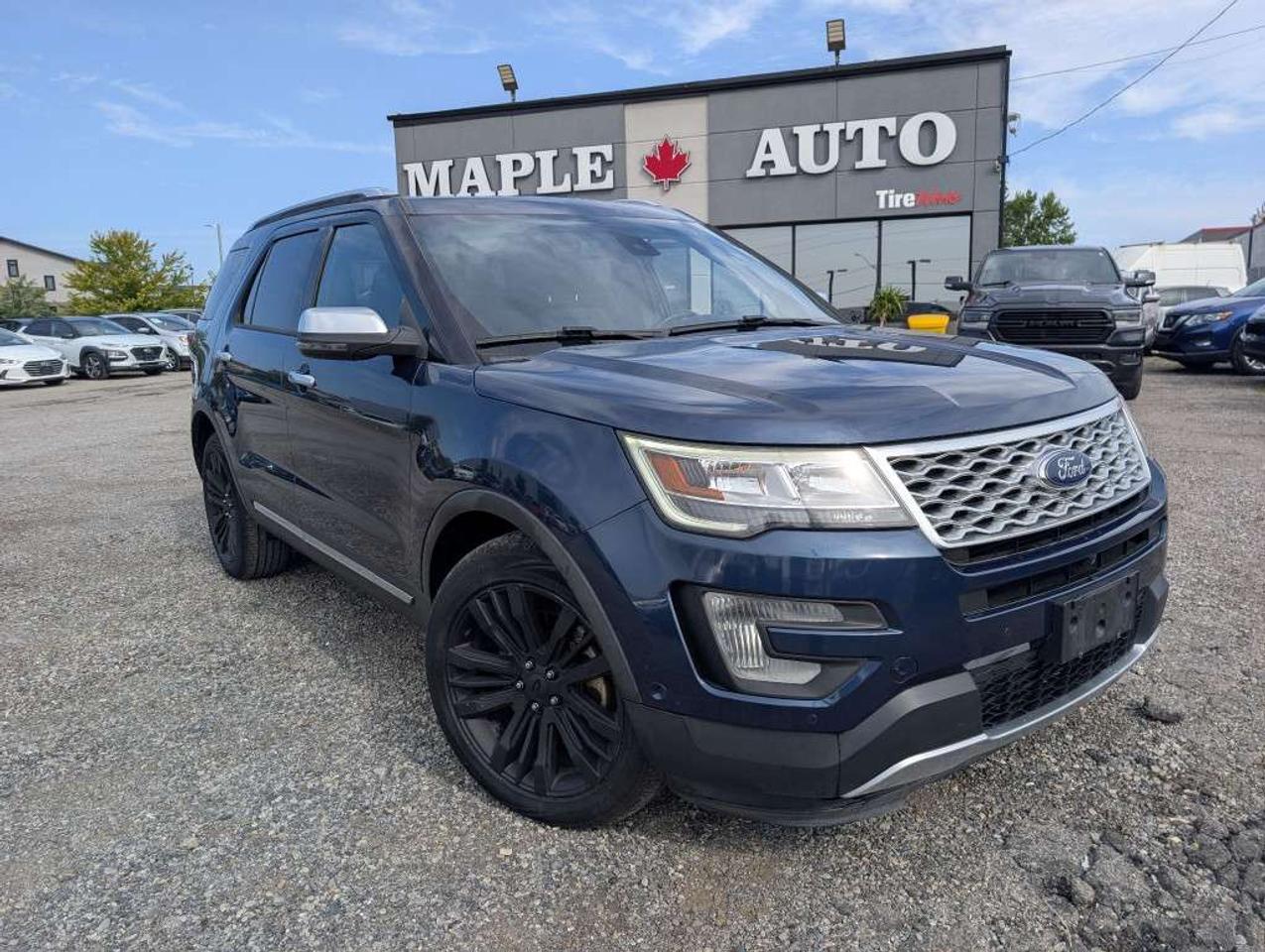 2017 Ford Explorer Platinum AWD NAV LEATHER PANOROOF CAMERA Photo