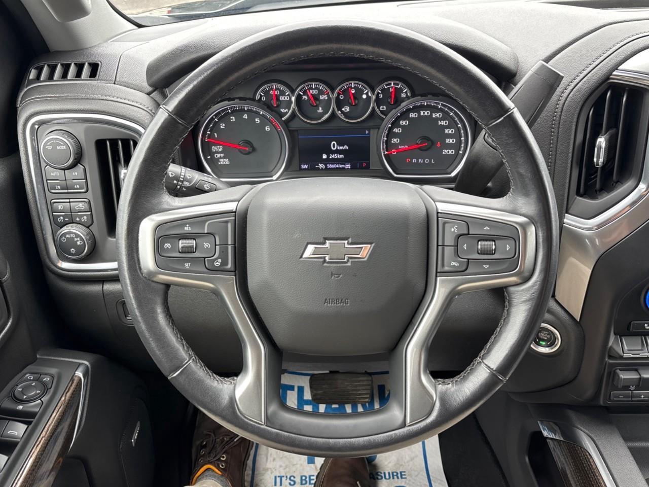 2021 Chevrolet Silverado 1500 RST Used 5 Passenger V8 4X4 Double Cab 6.6FT Truck Box with Heated Front Seats, Heated Steering Wheel, Leather Package and a 10.2 Colour Touchscreen Radio with Wireless Apple CarPlay, Wireless Android Aut Photo