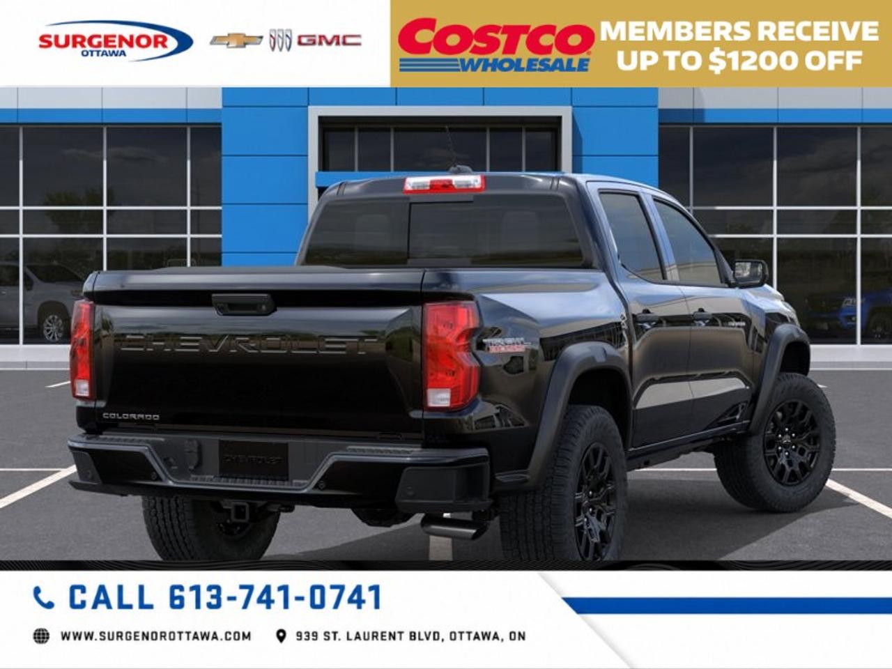 2026 Chevrolet Colorado Crew Cab Short Box 4-Wheel Drive Trail Boss Photo3