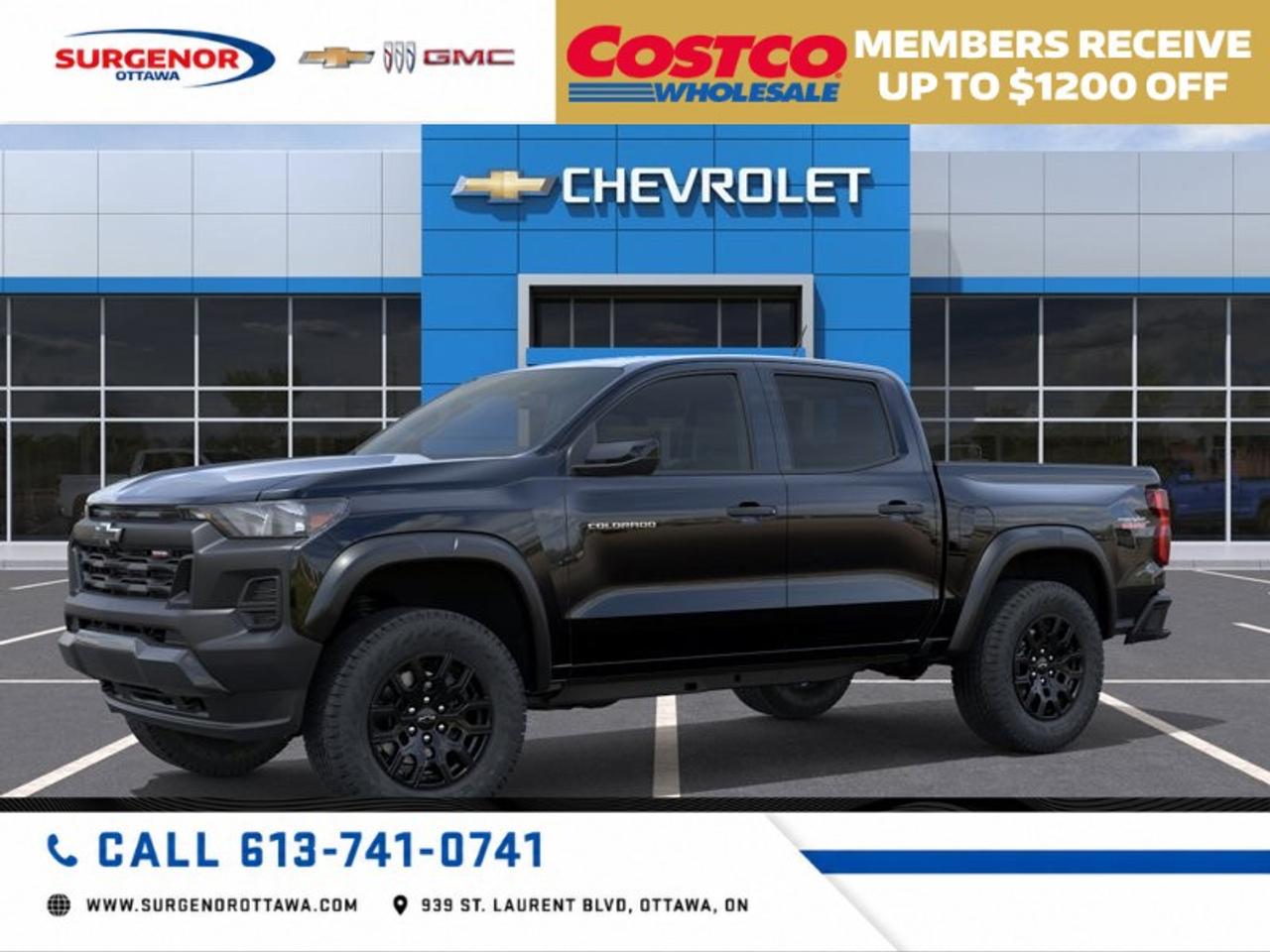 2026 Chevrolet Colorado Crew Cab Short Box 4-Wheel Drive Trail Boss Photo