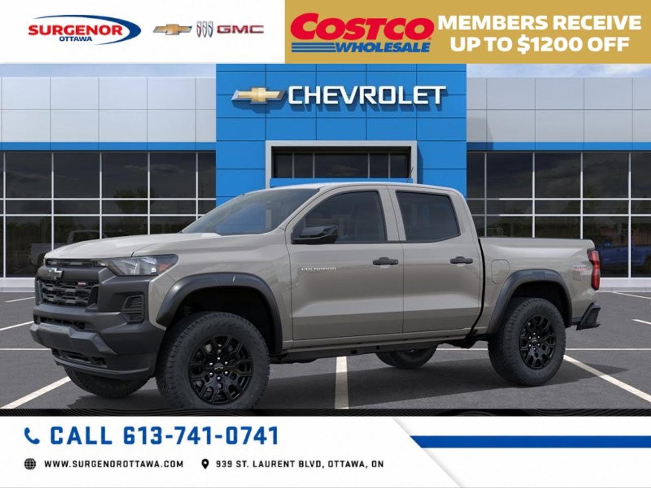 2026 Chevrolet Colorado Crew Cab Short Box 4-Wheel Drive Trail Boss Photo