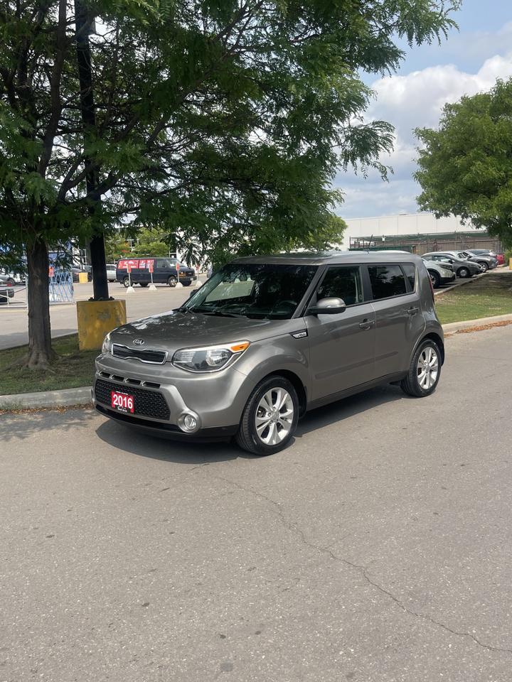 <p>WOW!!CHECK OUT THIS KIA SOUL FINISHED IN VERY SHARP TITANIUM SILVER METALLIC!!ONLY 174,000 KMS!!GAS SIPPING 2.0 4 CYL!!AUTOMATIC!!TILT AND CRUISE CONTROL!!POWER WINDOWS AND LOCKS!!ICE COLD AIR CONDITION!!HEATED SEATS!!BLUETOOTH READY!!ALLOYS!!NO ACCIDENTS, CARFAX INCLUDED!!LOTS OF MAINTENANCE RECORDS AVAILABLE!!VERY CLEAN IN AND OUT!!LOOKS AND DRIVES EXCELLENT!!AUTOGARD ADVANTAGE WARRANTIES AVAILABLE!!FULLY CERTIFIED FOR ONLY $ 6,999 + HST AND LICENSING</p><p>&nbsp;</p><p style=text-align: center;>PLEASE CALL OR TEXT 416 822-5204!!</p><p style=text-align: center;>WE FINANCE!! GOOD, BAD, NO CREDIT!!&nbsp;</p><p style=text-align: center;>EXTENDED WARRANTIES AVAILABLE ON ALL VEHICLES!!</p>