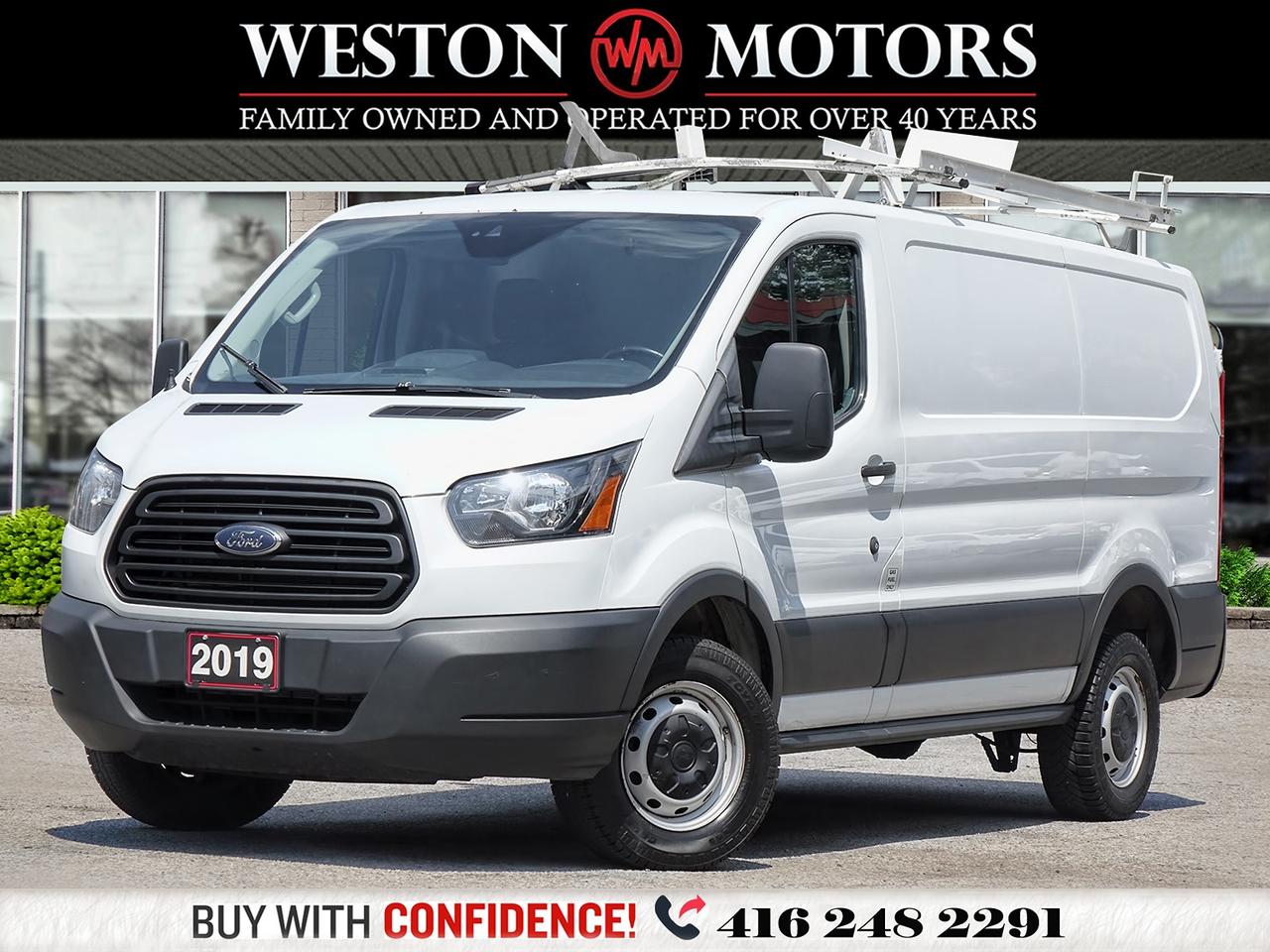 2019 Ford Transit 350 LOW ROOF*SHELVES*ROOF RACK