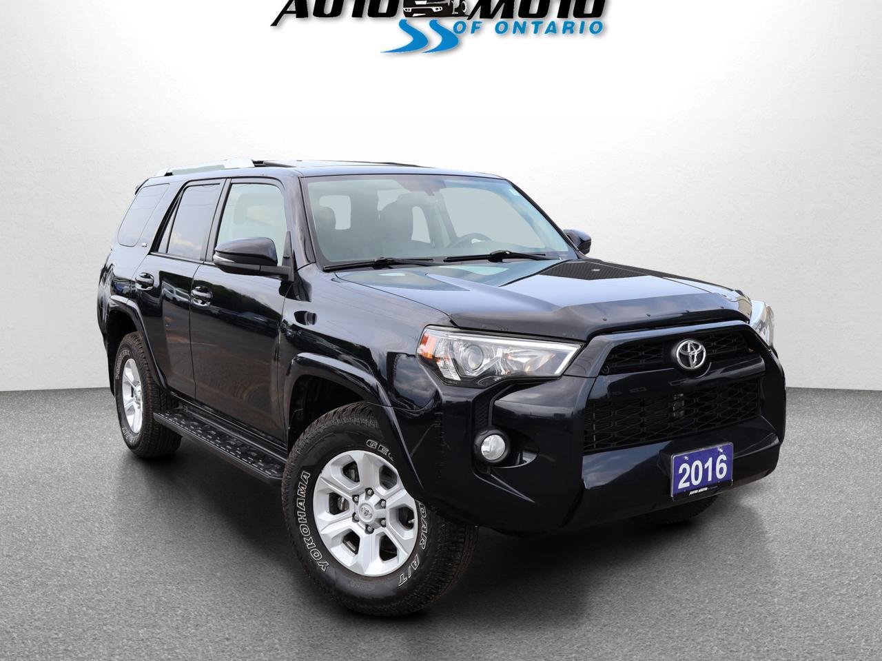 2016 Toyota 4Runner SR5 PREMIUM PKG 4WD CERTIFIED *ACCIDENT FREE*7 SEATS* CAMERA NAV BLUETOOTH LEATHER HEATED SEATS SUNROOF CRUISE ALLOYS - Photo #1