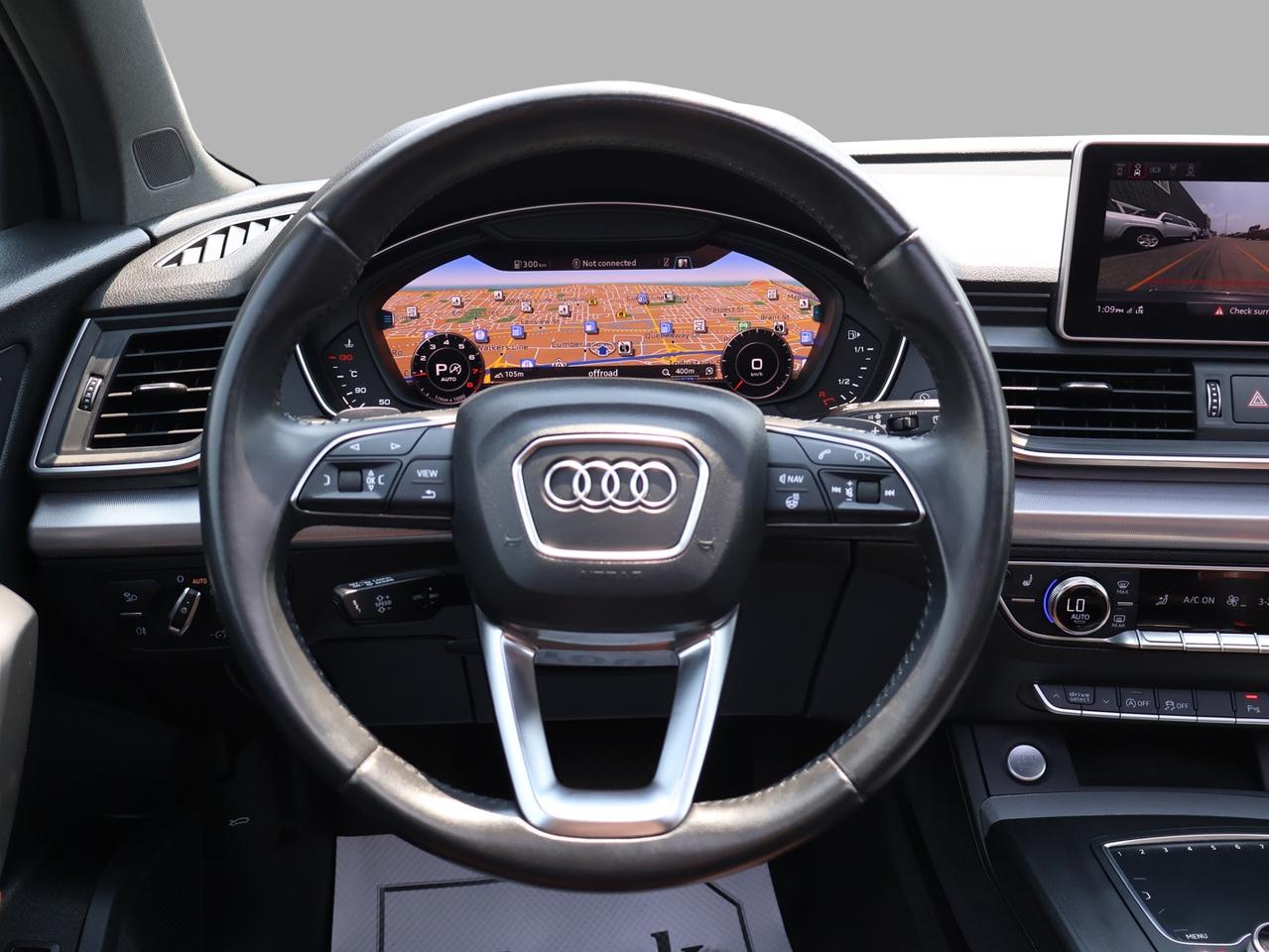 2019 Audi Q5 TECHNIK AWD CERTIFIED *ACCIDENT FREE* CAMERA NAV BLUETOOTH LEATHER HEATED SEATS PANO ROOF CRUISE ALLOYS Photo