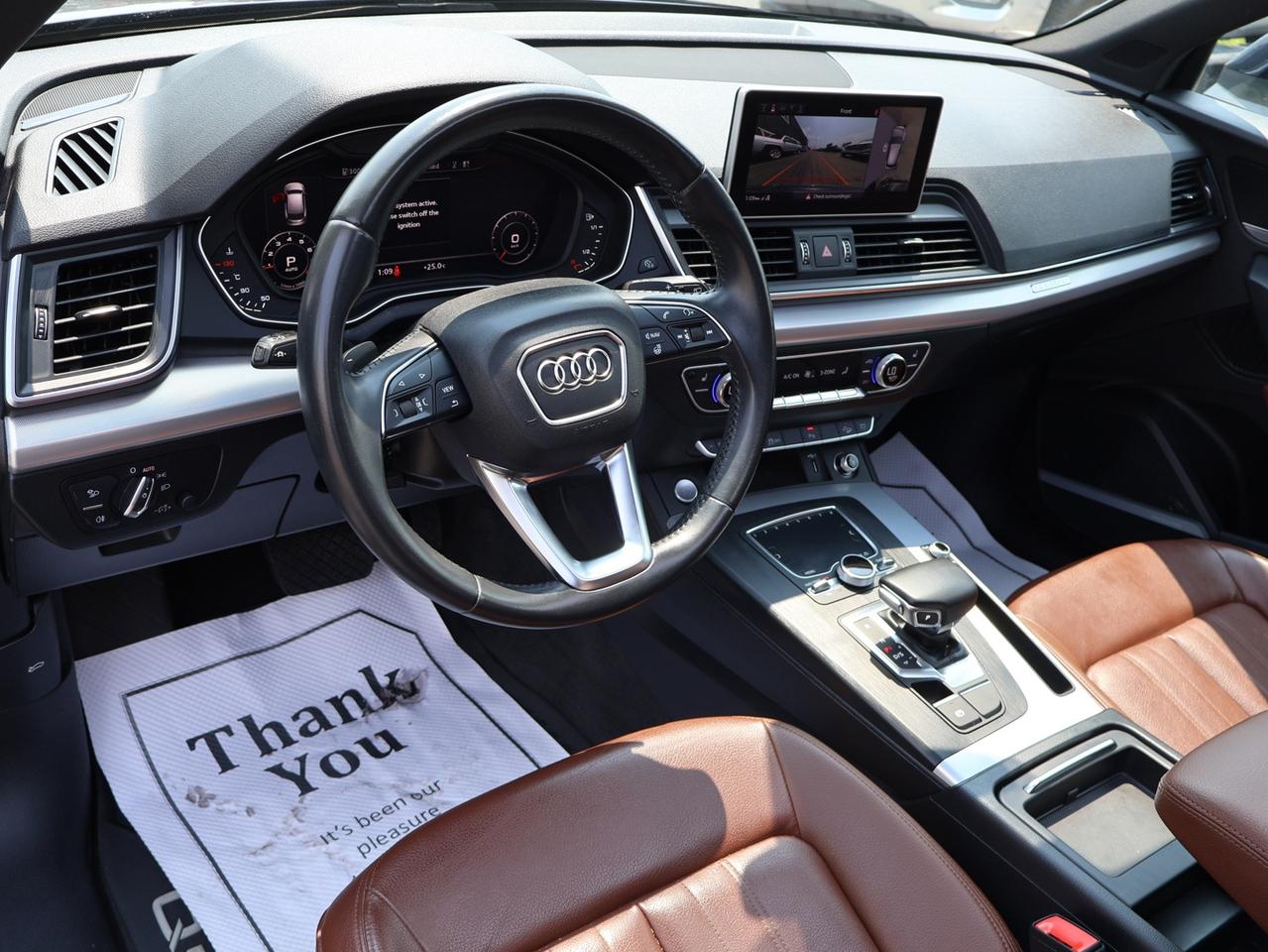 2019 Audi Q5 TECHNIK AWD CERTIFIED *ACCIDENT FREE* CAMERA NAV BLUETOOTH LEATHER HEATED SEATS PANO ROOF CRUISE ALLOYS Photo