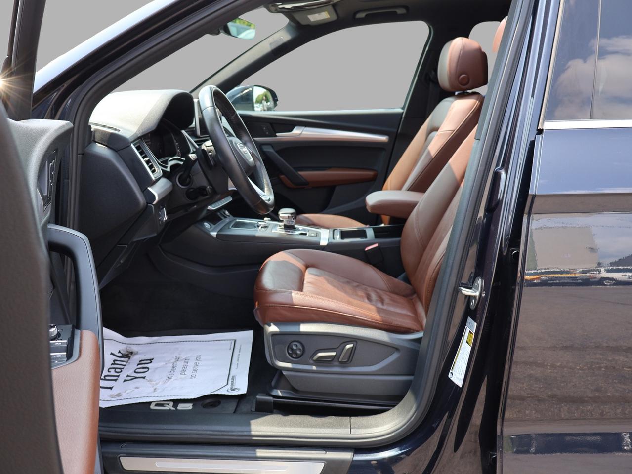 2019 Audi Q5 TECHNIK AWD CERTIFIED *ACCIDENT FREE* CAMERA NAV BLUETOOTH LEATHER HEATED SEATS PANO ROOF CRUISE ALLOYS Photo
