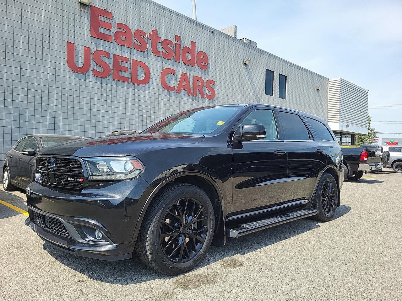This previously enjoyed 2016 Dodge Durango is part of Dodges 4WD Sport Utility Vehicles segment and a very nice ride! It has a 8 cylinder engine and&nbspAutomatic transmission. This&nbspDurango came into our Pre-Owned inventory with  194997 kilometers and in good condition. The color is a nice Brilliant Black Crystal Pearl and aside from the wear and tear of a previously enjoyed vehicle, it is a very nice Durango!!

 Dont forget to explore the options tab for more details. If youre satisfied with what youve learned thus far, kindly fill out one of the forms on this page. One of our proficient and extensively trained sales representatives will provide you with a product demonstration, a personalized video walk-through, and of course, details on pricing and financing options.  

  We know we are not the only Pre-Owned dealer in Calgary, but we pride ourselves on being one of the busiest in town. With over 150 units in our Pre-Owned inventory and being one of Canadas TOP 5 Dodge Chrysler Jeep Ram dealers, we are confident that we have exactly what you are looking for! 

   Thank you for considering purchasing this  2016 Dodge DurangoAt Eastside Dodge, we are thrilled to offer you an exceptional experience. We pledge to ensure that it surpasses all your expectations and becomes one of your finest experiences.