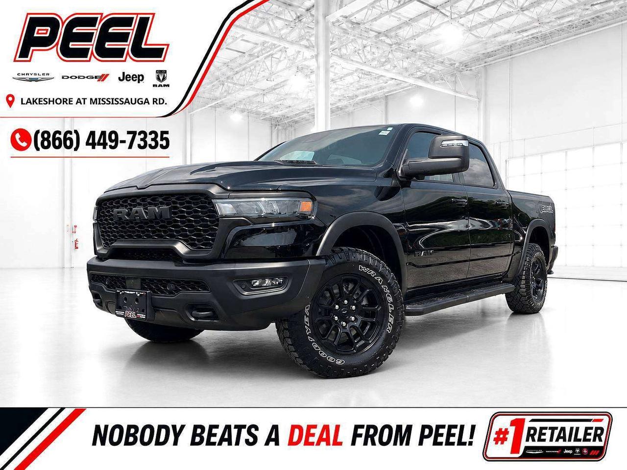 Used 2025 RAM 1500 Rebel | Level 2 | BedLiner | Steps | Tow Pkg | 4X4 for sale in Mississauga, ON