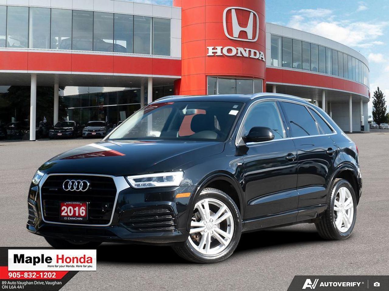 2016 Audi Q3 quattro| Leather Seats| Navigation| Sunroof| Front Photo