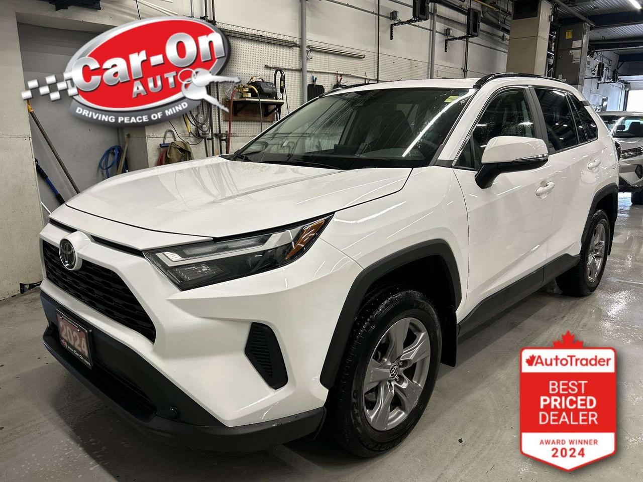 ONLY 29,000KMS!! XLE All-Wheel Drive w/ Sunroof, heated seats & steering, Android Auto/ Apple CarPlay, Android Auto/ Apple CarPlay, 17-inch alloys, adaptive cruise control, blind spot monitor, rear cross-traffic alert, pre-collision system, lane departure warning, backup camera, dual-zone climate control, keyless entry w/ push start, power liftgate, full power group incl. power driver seat, automatic headlights w/ auto highbeams, drive mode selector and more!!This vehicle just landed and is awaiting a full detail and photo shoot. Contact us and book your viewing today!