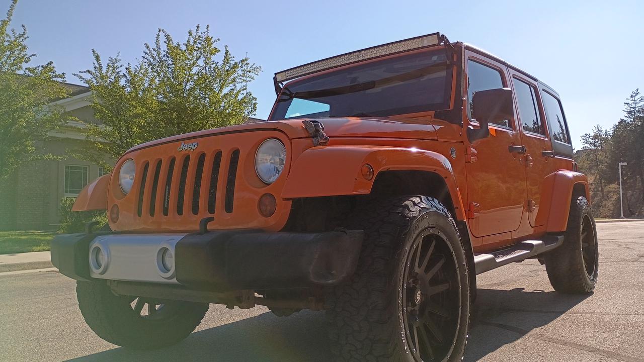 Used 2012 Jeep Wrangler Unlimited Sahara 4WD for sale in West Kelowna, BC