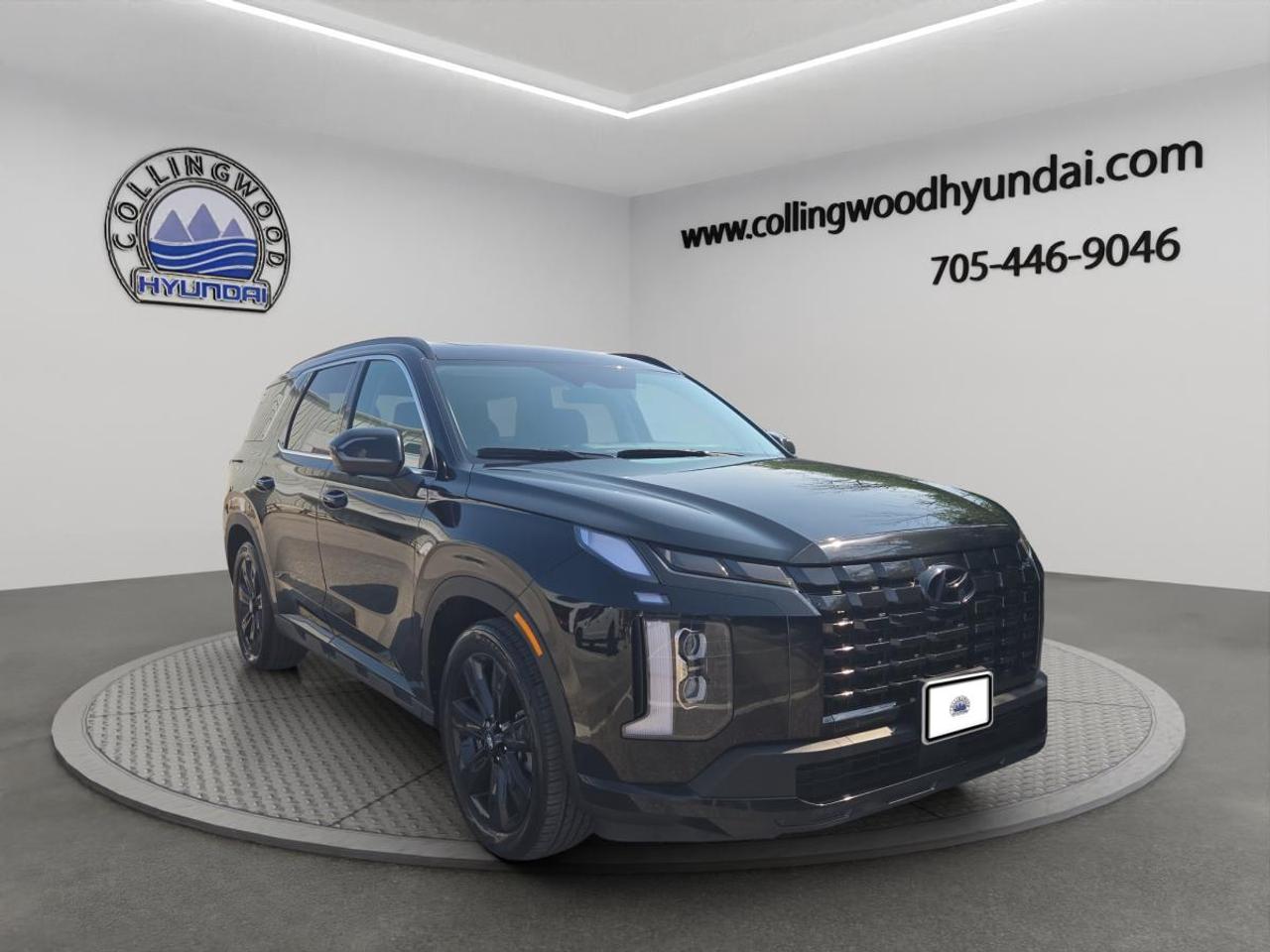 BLACK ON BLACK AND ABSOLUTELY STUNNING. 

 2024 HYUNDAI PALISADE URBAN AWD 
47,000 KM | 7 PASSENGER | CAPTAINS CHAIRS

This one is a SHOWSTOPPER.
.« Abyss Black.« Black interior
« 2nd-row captains chairs
« 7-passenger seating.« 291-HP V6.« HTRAC AWD.« 20 dark Urban wheels.« Surround View Monitor.« Blind View Monitor.« Heated & ventilated seats.« Harman Kardon premium audio.« HUGE 12.3 displays

The Urban package already looks mean - but BLACK ON BLACK takes it to another level. 

And those captains chairs make the second row feel FIRST CLASS.

 2024. ONLY 47,000 KM. BLACK ON BLACK. 7 PASSENGER.

THIS is the Palisade everyone asks for.

 See it in person and youll understand.

 Collingwood Hyundai
 DONT WAIT ON THIS ONE.<p>000 KM | 7 PASSENGER | CAPTAINS CHAIRS

This one is a SHOWSTOPPER.
.« Abyss Black.« Black interior
« 2nd-row captains chairs
« 7-passenger seating.« 291-HP V6.« HTRAC AWD.« 20 dark Urban wheels.« Surround View Monitor.« Blind View Monitor.« Heated & ventilated seats.« Harman Kardon premium audio.« HUGE 12.3 displays

The Urban package already looks mean - but BLACK ON BLACK takes it to another level. 

And those captains chairs make the second row feel FIRST CLASS.

 2024. ONLY 47</p>
<p>000 KM. BLACK ON BLACK. 7 PASSENGER.

THIS is the Palisade everyone asks for.

 See it in person and youll understand.

 Collingwood Hyundai
 DONT WAIT ON THIS ONE.</p>