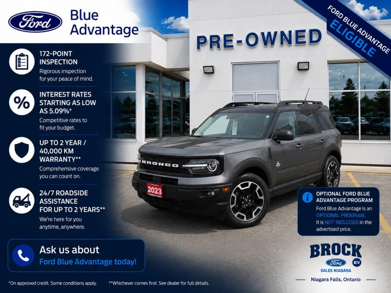 2023 Ford Bronco Sport Outer Banks 4x4 1.5L Ecoboost Engine