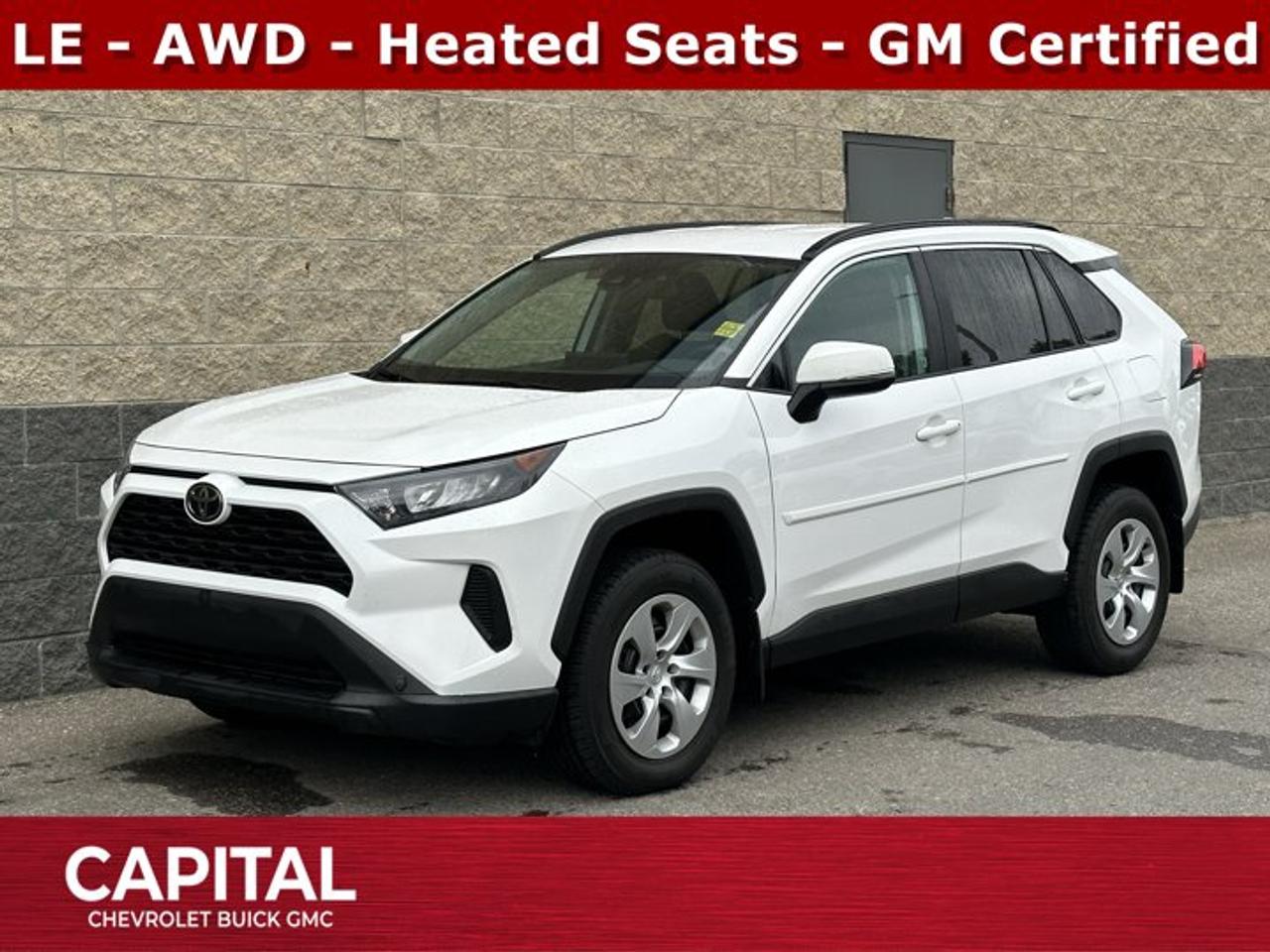 Recent Arrival!Ask for the Internet Department for more information or book your test drive today! Call 403-256-4960 for fast answers at your fingertips! Disclaimer: All prices are plus taxes. See dealer for details. AMVIC Licensed Dealer # B2020028.2020 RAV4 8-Speed Automatic AWD LE, AWD, 6 Speakers, Air Conditioning, Apple CarPlay/Android Auto, Exterior Parking Camera Rear, Heated Front Bucket Seats.