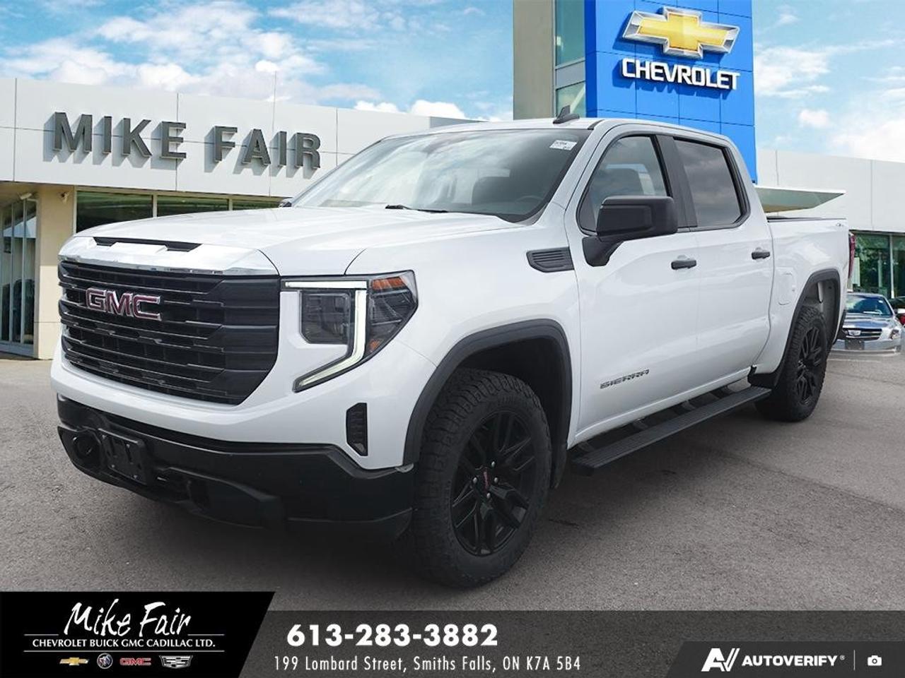 Used 2022 GMC Sierra 1500 Crew Cab Short Box 4-Wheel Drive Pro for sale in Smiths Falls, ON