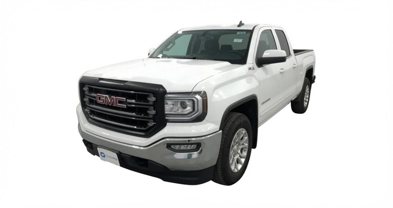 Recent Arrival! 2017 GMC Sierra 1500 SLE Double Cab SLE 4X4 | 5.3L V8 | Zacks Certified. 6-Speed Automatic Electronic with Overdrive 4WD Summit White EcoTec3 5.3L V8<br /><br /><br />6-Speed Automatic Electronic with Overdrive, 4WD, Jet Black w/Cloth Seat Trim, 10-Way Power Driver's Seat Adjuster, 110-Volt AC Power Outlet, 150 Amp Alternator, 2-Speed Active Electronic AutoTrac Transfer Case, 4.2''' Diagonal Colour Display Driver Info Centre, 6-Speaker Audio System, AM/FM radio: SiriusXM, Body Colour Bodyside Mouldings, Body Colour Door Handles, Body Colour Pwr Adjustable Heated Outside Mirrors, Body-Colour Mirror Caps, Colour-Keyed Carpeting, Deep-Tinted Glass, Driver & Front Passenger Illuminated Vanity Mirrors, Dual-Zone Automatic Climate Control, Electric Rear-Window Defogger, EZ Lift & Lower Tailgate, Front Frame-Mounted Black Recovery Hooks, HD Radio, Heated Driver & Front Passenger Seats, Heavy-Duty Rear Locking Differential, High-Intensity Discharge Headlights, Hill Descent Control, Kodiak, Leather Wrapped Steering Wheel w/Cruise Controls, LED Cargo Box Lighting, Off-Road Suspension Package, OnStar 6 Month Guidance Plan, OnStar w/4G LTE, Power Adjustable Pedals, Power Sliding Rear Window w/Defogger, Power Windows w/Driver Express Up & Down, Preferred Equipment Group 3SA, Premium audio system: IntelliLink, Radio data system, Radio: AM/FM Stereo w/8''' Diagonal Colour Touch Screen, Rear 60/40 Folding Bench Seat (Folds Up), Rear Vision Camera, Rear Wheelhouse Liners, Remote Keyless Entry, Remote Locking Tailgate, Remote Vehicle Starter System, Rubberized-Vinyl Front Floor Mats, Rubberized-Vinyl Rear Floor Mats, Single Slot CD/MP3 Player, Single-Zone Air Conditioning, SiriusXM Satellite Radio, SLE Convenience Package, Steering Wheel Audio Controls, Theft Deterrent System (Unauthorized Entry), Thin Profile LED Fog Lamps, Trailering Equipment, Ultrasonic Rear Park Assist, Universal Home Remote, Wheels: 18''' x 8.5''' Bright Machined Aluminum.<br /><br />Certification Program Details: Fresh 2 Yr MVI | 30 day warranty* | 110 point inspection | Full tank of fuel | Krown rustproofed | Flexible financing options | Professionally detailed<br /><br />This vehicle is Zacks Certified! You're approved! We work with you. Together we'll find a solution that makes sense for your individual situation. Please visit us or call 902 843-3900 to learn about our great selection.<br />Awards:<br /> * 2017 KBB.com Brand Image Awards Reviews:<br /> * Strong combination of fuel economy and power; comfortable, quiet cabin; compliant ride quality makes it suitable for daily use; many available configurations and trims Source: Edmunds<br /><br />With 22 lenders available Zack's Auto Sales can offer our customers with the lowest available interest rate. Thank you for taking the time to check out our selection!