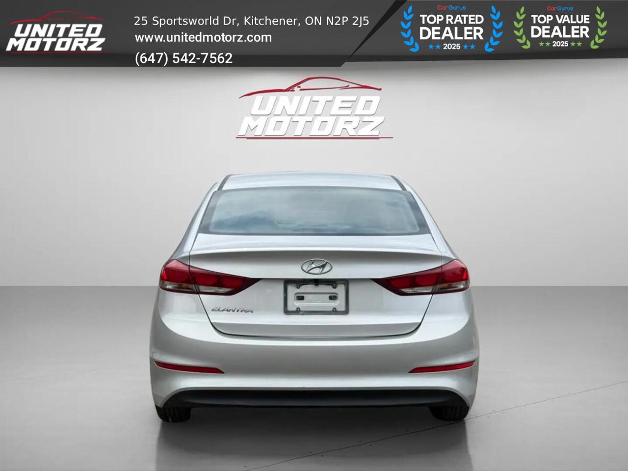 2017 Hyundai Elantra LE 4dr Sdn AUTO FWD 2.0L~SAFETY CERTIFIED~ Photo