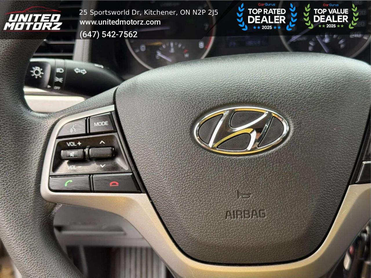 2017 Hyundai Elantra LE 4dr Sdn AUTO FWD 2.0L~SAFETY CERTIFIED~ Photo