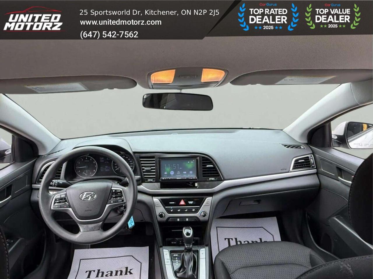 2017 Hyundai Elantra LE 4dr Sdn AUTO FWD 2.0L~SAFETY CERTIFIED~ Photo