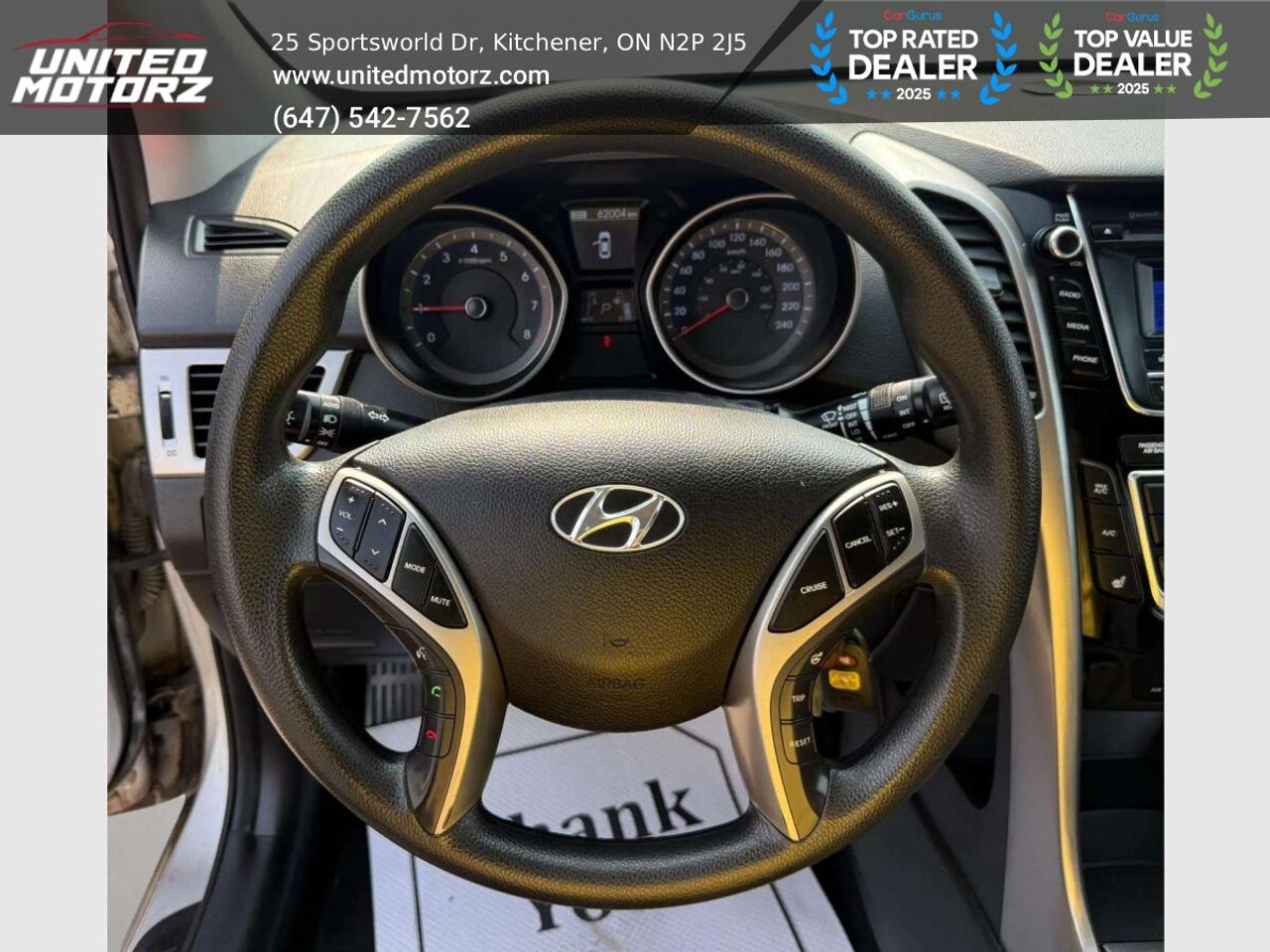 2016 Hyundai Elantra GT HB AUTO GL FWD 2.0L~SAFETY CERTIFIED~ Photo