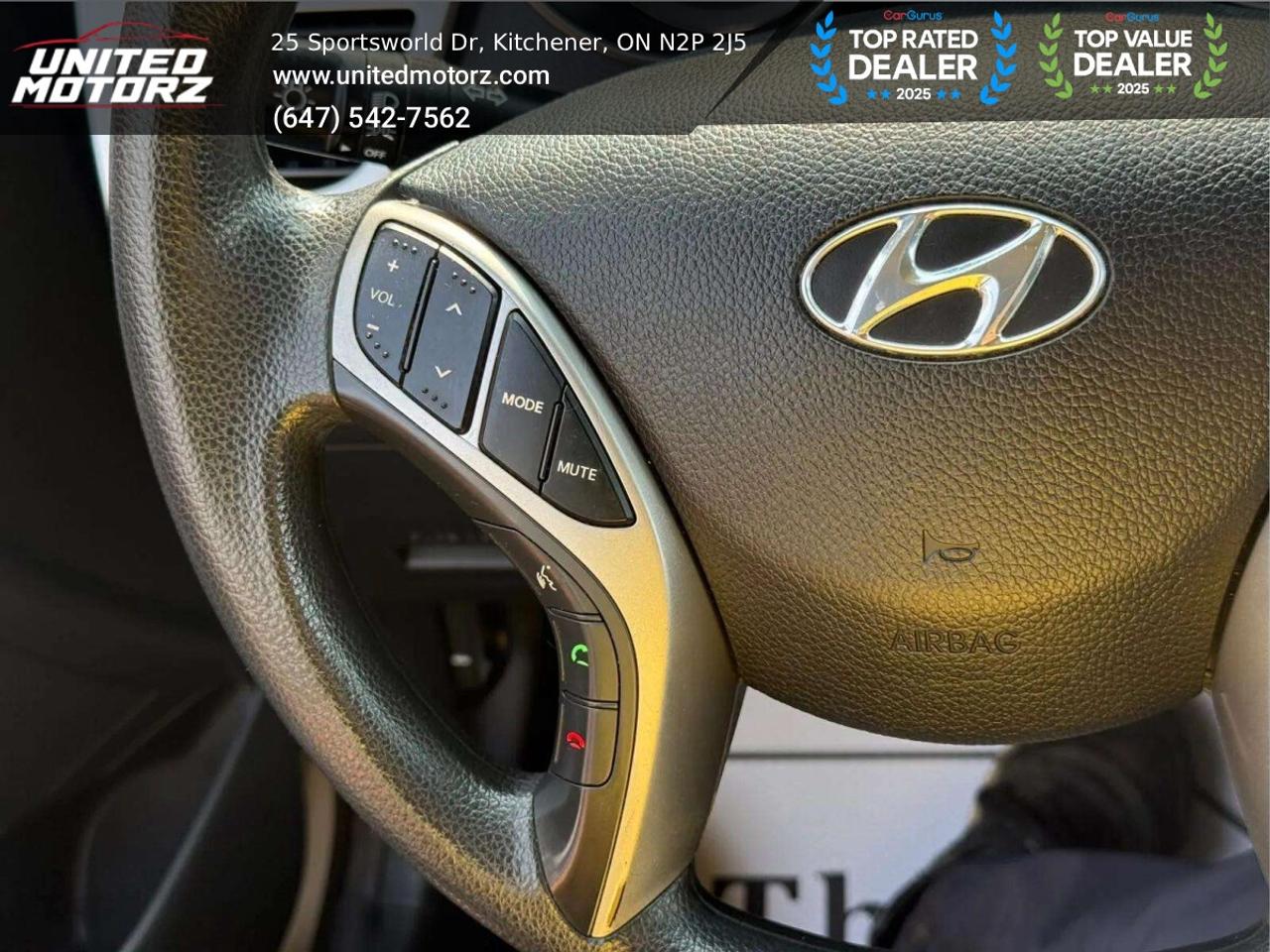 2016 Hyundai Elantra GT HB AUTO GL FWD 2.0L~SAFETY CERTIFIED~ Photo