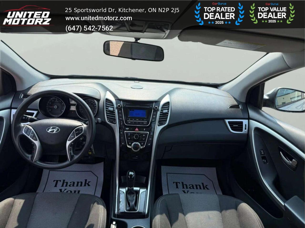 2016 Hyundai Elantra GT HB AUTO GL FWD 2.0L~SAFETY CERTIFIED~ Photo
