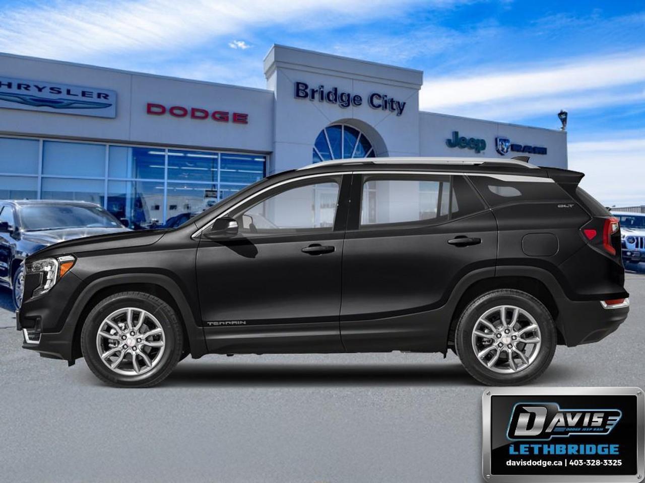 Used 2022 GMC Terrain SLT - Leather Seats -  Power Liftgate for sale in Lethbridge, AB