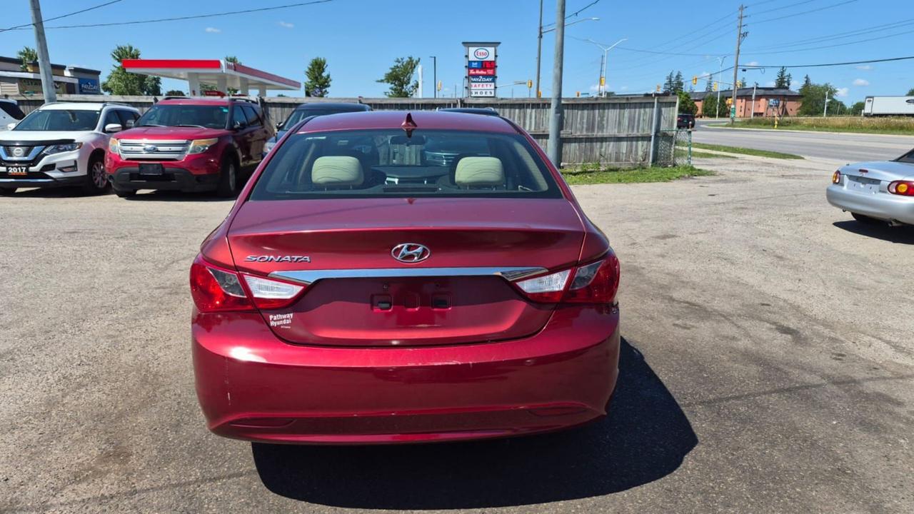 2011 Hyundai Sonata GL, AUTO, NEW ENGINE, 2 SETS OF WHEELS, CERTIFIED Photo