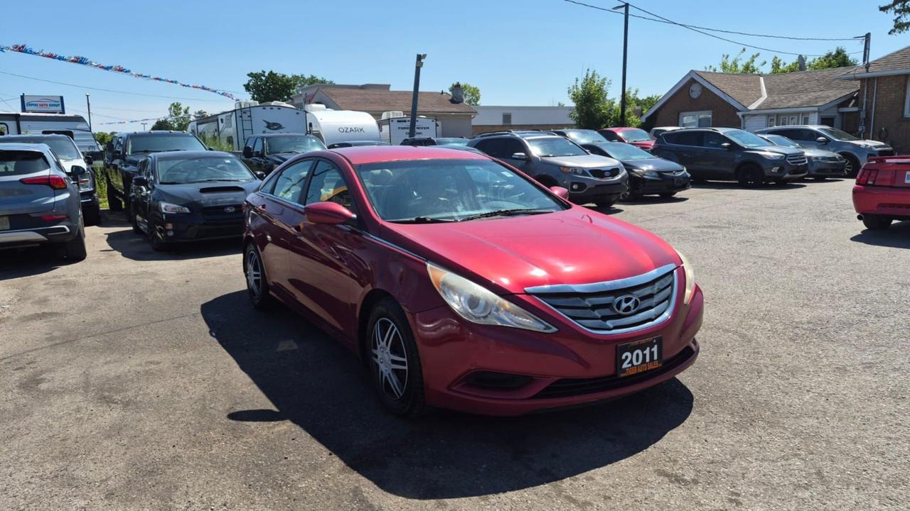 2011 Hyundai Sonata GL, AUTO, NEW ENGINE, 2 SETS OF WHEELS, CERTIFIED Photo