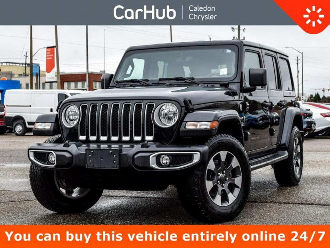 <p> Delivers 23 Highway MPG and 18 City MPG! This Jeep Wrangler delivers a Regular Gasoline V-6 3.6 L/220 engine powering this Automatic transmission. Wireless Phone Connectivity, Window Grid Antenna, Voice Activated Dual Zone Front Automatic Air Conditioning. <p>This Jeep Wrangler Comes Equipped with These Options <br /> Variable Intermittent Wipers, Trip Computer, Tracker System, Towing Equipment -inc: Trailer Sway Control, Tire Specific Low Tire Pressure Warning, Tailgate/Rear Door Lock Included w/Power Door Locks, Swing-Out Rear Cargo Access, Streaming Audio, Stop-Start Dual Battery System, Solid Axle Rear Suspension w/Coil Springs. </p> <p>Drive Happy with CarHub<br>*** All-inclusive, upfront prices -- no haggling, negotiations, pressure, or games*** Purchase or lease a vehicle and receive a $1000 CarHub Rewards card for service *** All available manufacturer rebates have been applied and included in our sale price*** Purchase this vehicle fully online on CarHub websites</p> <p>Transparency Statement<br>USED VEHICLES:Online prices and payments are for finance purchases -- please note there is a $850 safety certification fee. if not Certified, then as per OMVIC Regulations the vehicle is deemed to be not drivable and Not Certified. Cash purchases for used vehicles have a $2,350 surcharge which includes the safety certification (the finance price + $2,350).NEW VEHICLES:New financed vehicles are subject to an $ 850 Processing Fee. New cars priced at over $100,000 including add-ons or accessories are subject to the additional federal luxury tax.While every effort is taken to avoid errors, technical or human error can occur, so please confirm vehicle features, options, materials, and other specs with your CarHub representative. This can easily be done by calling us or by visiting us at the dealership. CarHub used vehicles come standard with 1 key. If we receive more than one key from the previous owner, we include them with the vehicle. Additional keys may be purchased at the time of sale. Ask your Product Advisor for more details. Payments are only estimates derived from a standard term/rate on approved credit. Terms, rates and payments may vary. Prices, rates and payments are subject to change without notice. Please see our website for more details.</p></p>