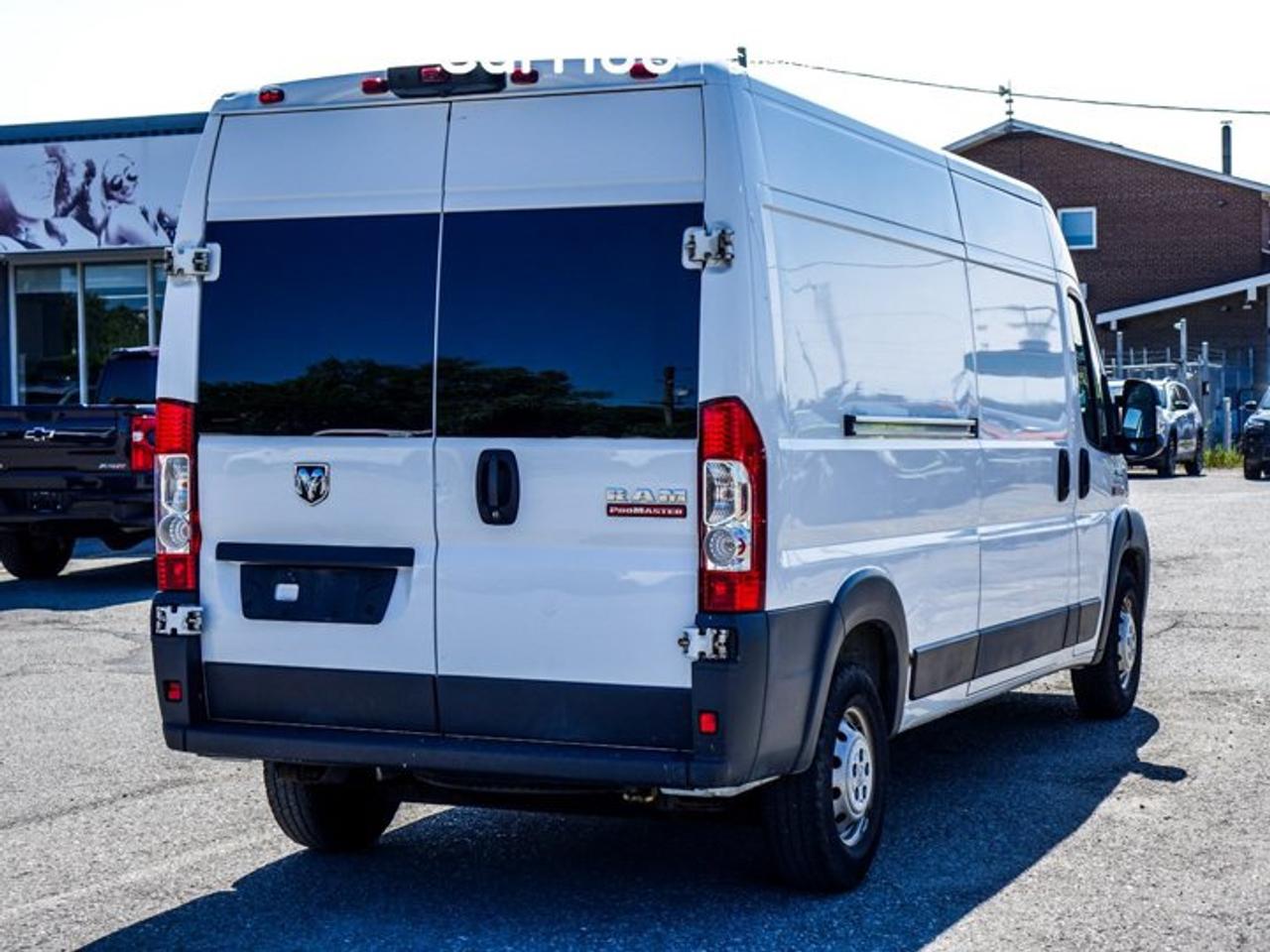 2018 RAM Cargo Van ProMaster 3500 High Roof 159" WB 3 Seater Bluetooth Backup Camera Photo