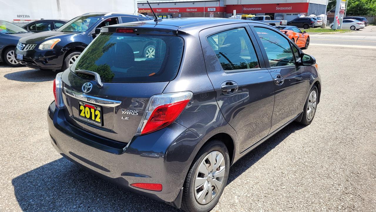 2012 Toyota Yaris 5dr HB Auto LE Clean CarFax Finance Trades Welcome Photo