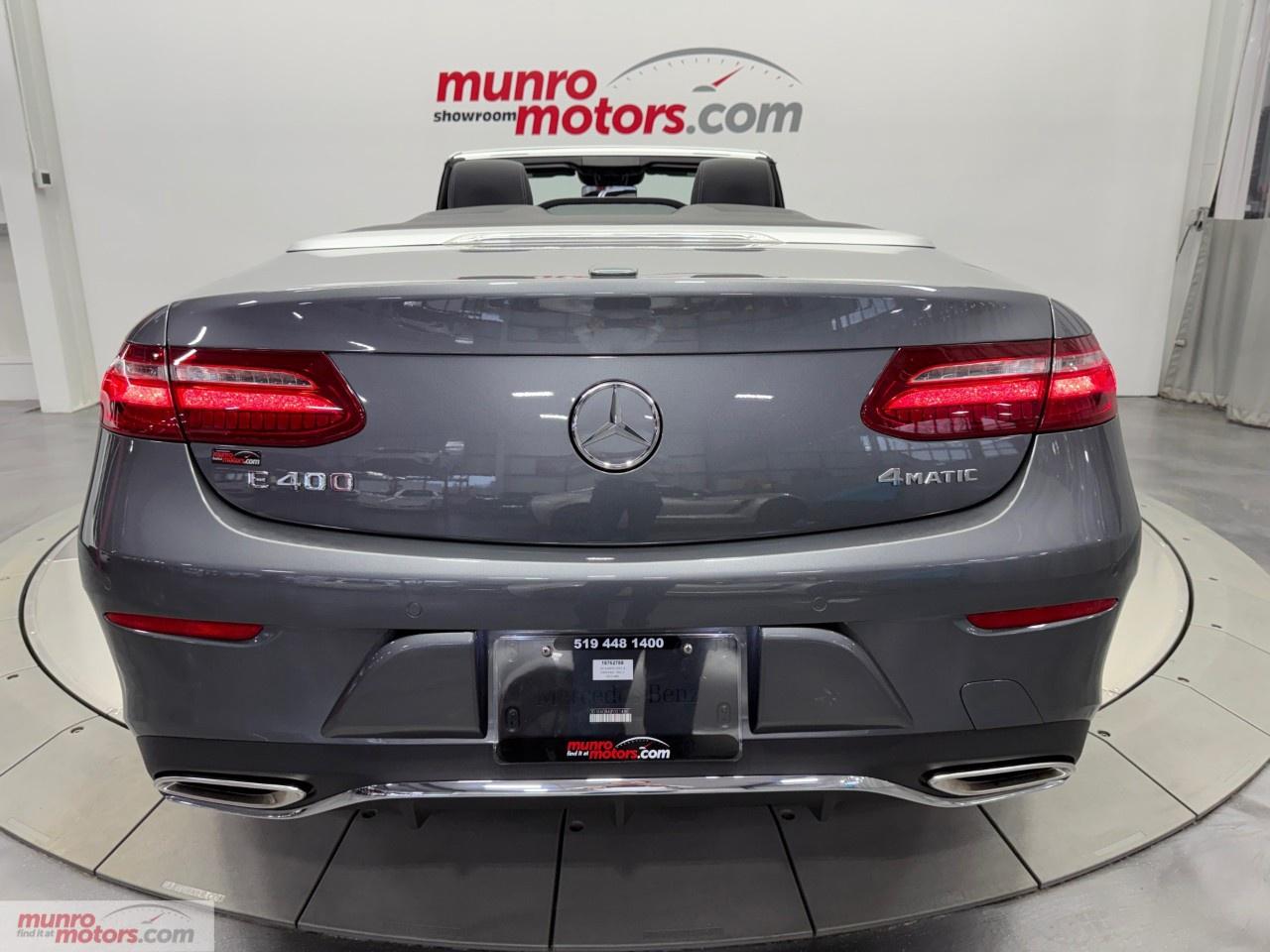 2018 Mercedes-Benz E-Class E 400 4MATIC Cabriolet Photo