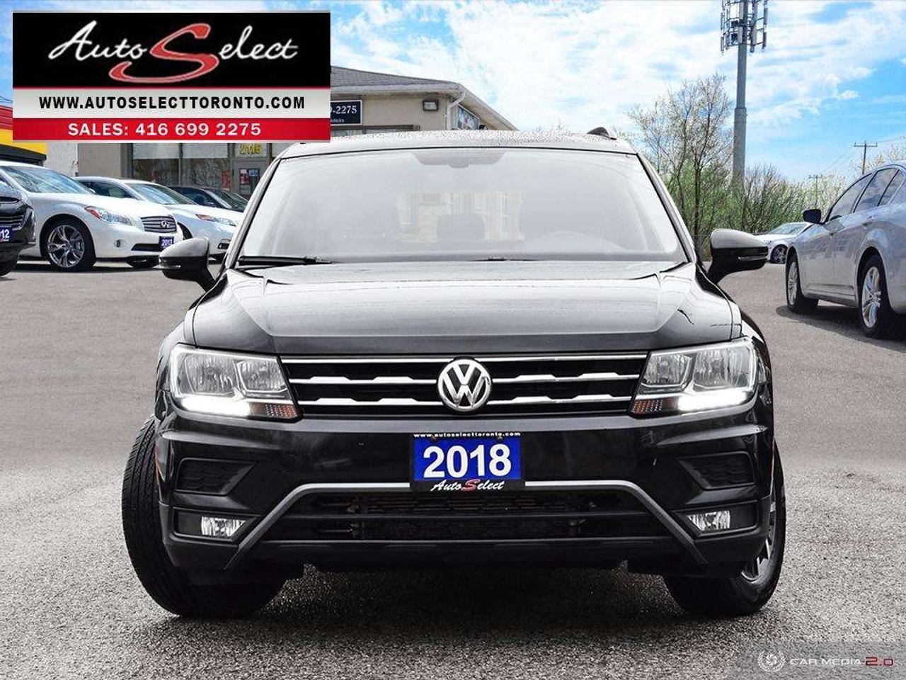 2018 Volkswagen Tiguan Comfortline 4Motion - AWD - Apple Carplay - Clean Carfax Photo