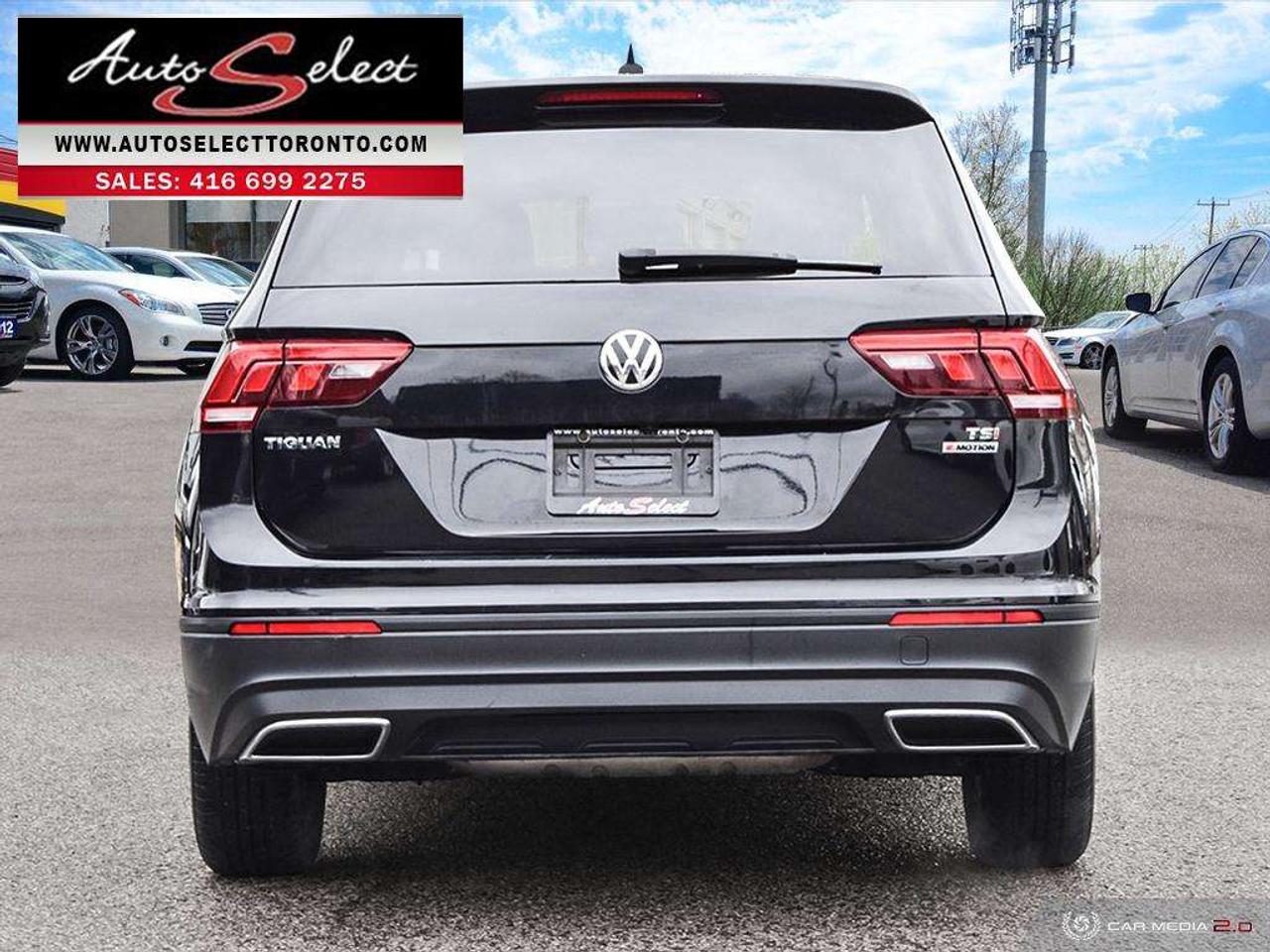 2018 Volkswagen Tiguan Comfortline 4Motion - AWD - Apple Carplay - Clean Carfax Photo4