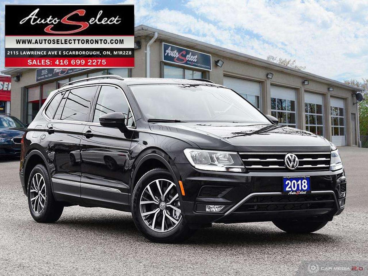 2018 Volkswagen Tiguan Comfortline 4Motion - AWD - Apple Carplay - Clean Carfax Photo