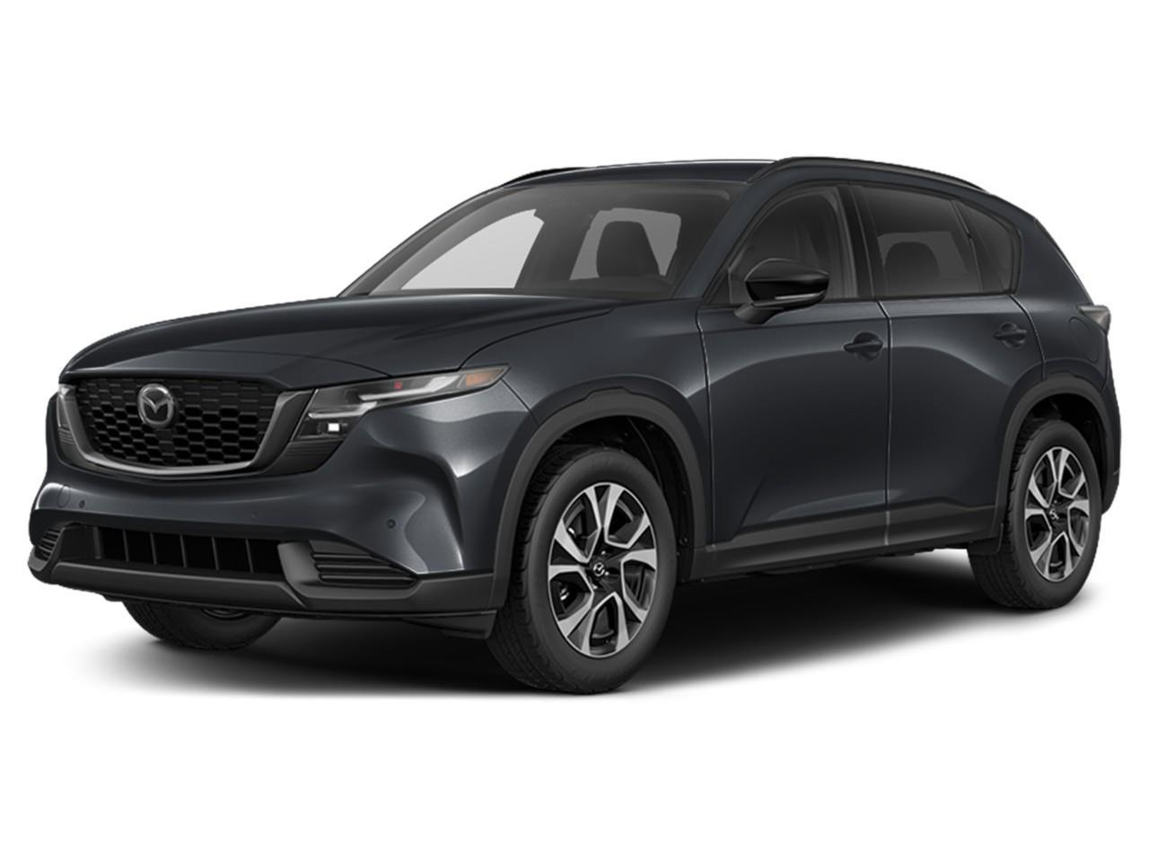<p>Experience the elegance of the 2026 Mazda CX-5 GS AWD in stunning Jet Black Mica, designed for an exquisite driving experience with its all-wheel drive capabilities ensuring exceptional handling in diverse conditions.</p><p>The CX-5 boasts a striking black exterior that complements its aerodynamic SUV body type, paired harmoniously with sophisticated black leatherette and cloth upholstery, enhancing both exterior fashion and interior comfort. The vehicle's interior is accentuated with a leather steering wheel and a leather gear shifter, alongside smartly integrated leatherette door trim inserts.</p><p>This Mazda CX-5 is equipped with state-of-the-art technology and convenience features, including a heads-up display, a backup camera, and a navigation system for an intuitive driving experience. Safety and assistance features such as lane assist, adaptive cruise control, and parking sensors ensure peace of mind on every journey.</p><p>Whether you're a stylish urbanite or a family driver seeking comfort and security, the 2026 Mazda CX-5 GS AWD caters to all needs. Contact Cobourg Mazda today to learn how you can make this remarkable vehicle yours.</p>