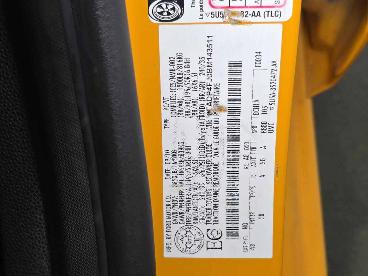 2011 Ford Fiesta SES Photo
