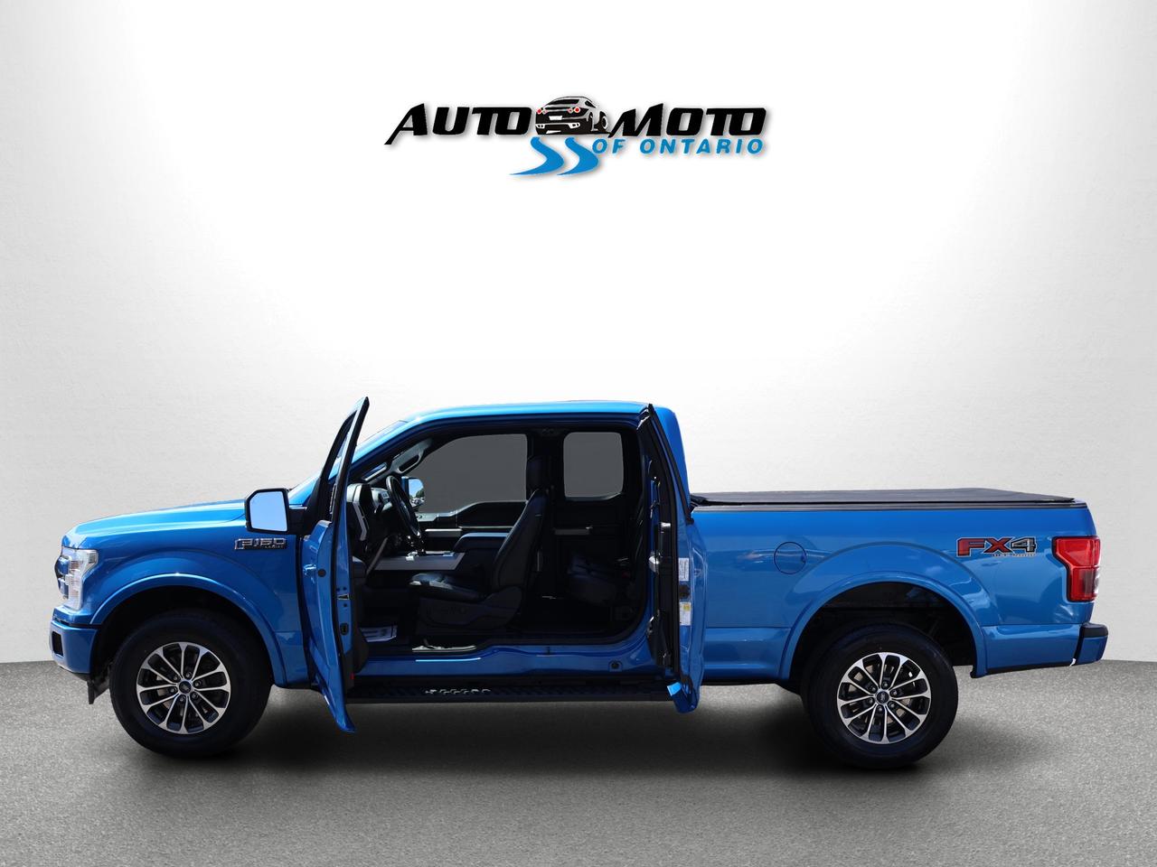 2019 Ford F-150 LARIAT-FX4 4WD CERTIFIED *1 OWNER* CAMERA NAV BLUETOOTH LEATHER HEATED SEATS CRUISE ALLOYS Photo