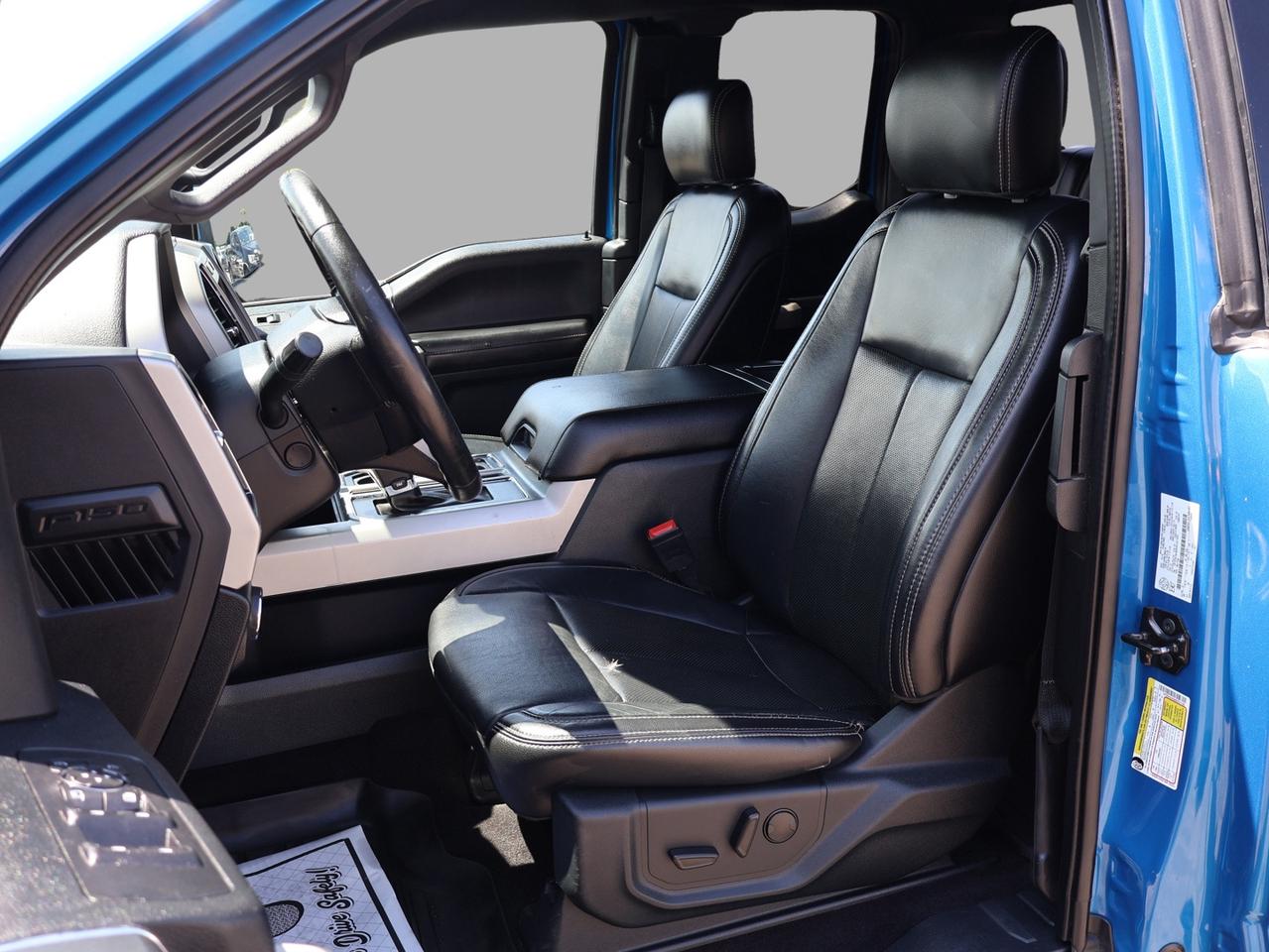 2019 Ford F-150 LARIAT-FX4 4WD CERTIFIED *1 OWNER* CAMERA NAV BLUETOOTH LEATHER HEATED SEATS CRUISE ALLOYS Photo