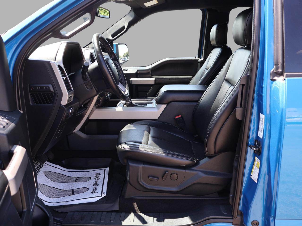 2019 Ford F-150 LARIAT-FX4 4WD CERTIFIED *1 OWNER* CAMERA NAV BLUETOOTH LEATHER HEATED SEATS CRUISE ALLOYS Photo
