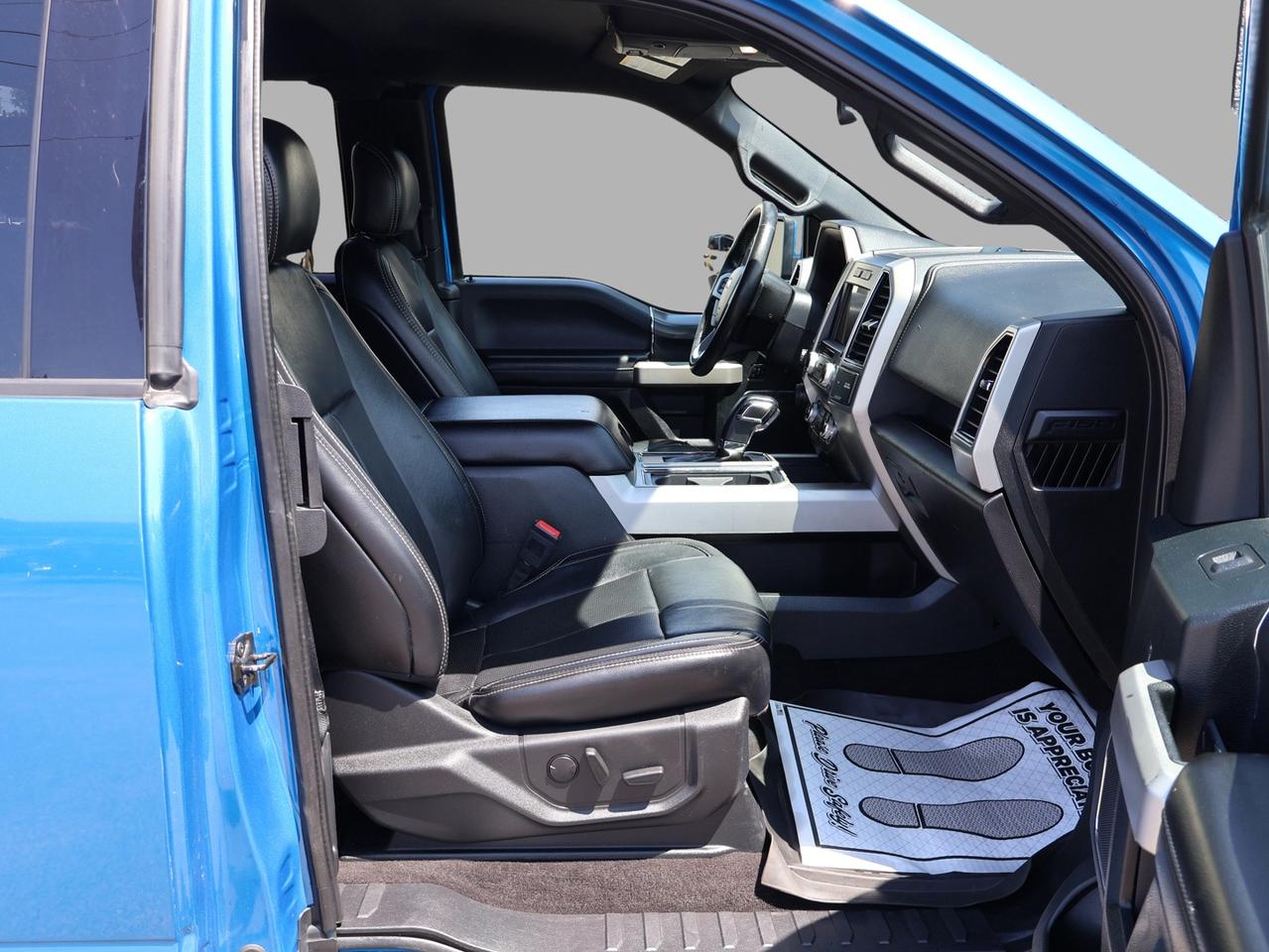 2019 Ford F-150 LARIAT-FX4 4WD CERTIFIED *1 OWNER* CAMERA NAV BLUETOOTH LEATHER HEATED SEATS CRUISE ALLOYS Photo