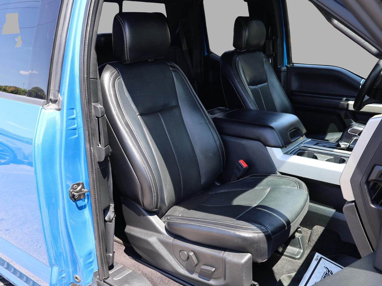 2019 Ford F-150 LARIAT-FX4 4WD CERTIFIED *1 OWNER* CAMERA NAV BLUETOOTH LEATHER HEATED SEATS CRUISE ALLOYS Photo