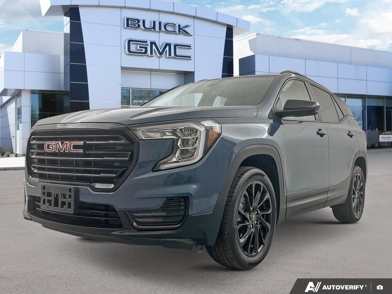 Infotainment Package ($1235) HD Rear Vision Camera | Navigation | 

Elevation Edition ($995) Black Wheels | Darkened Grille

Power Lift Gate ($520)
If youre looking for a capable, well-equipped compact SUV that handles Manitobas varied conditions with confidence, this 2024 GMC Terrain SLE in striking Downpour Metallic is worth a serious look. With AWD, a fuel-efficient 1.5L turbocharged engine, and thoughtful tech and safety features throughout, it delivers everyday practicality without compromise.

Key Features 
- 8 Inch Diagonal Color Touchscreen
- Keyless Entry and Start 
- HD Rear Vision Camera 

Safety Features
- Following Distance Indicator
- Forward Collision Alert
- Lane Keep Assist with Lane Departure Warning
- Automatic Emergency Braking
- Front Pedestrian Braking
- Hill Descent Control 
- Teen Driver Mode 

And More!

Come experience this Terrain for yourself at Birchwood Chevrolet Buick GMC. You can reserve it online, start your purchase at birchwoodchevrolet.ca, or contact us directly to book a test drive. Our team is here to make the process straightforward and enjoyable  on your schedule, your way.
All of our quality pre-owned vehicles are delivered with the following:
· a Birchwood Certified 152 pt Inspection
· a full tank of fuel
· Full service records (if available)
· a CARFAX report

Click, call (204) 837-5811, or visit Birchwood Chevrolet Buick GMC at the Birchwood Auto Park, 3965 Portage Avenue West at the Perimeter.

Special Financing Available! Price does not include taxes. Dealer Permit #4240.
Dealer permit #4240